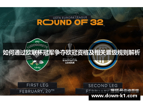如何通过欧联杯冠军争夺欧冠资格及相关晋级规则解析